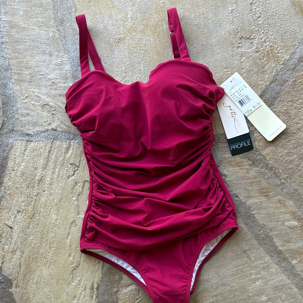 Gottex Raspberry Swimsuit
